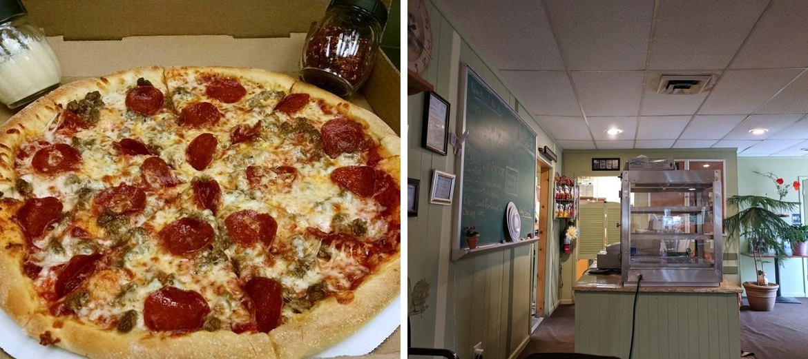 Abe's Pizza Menu