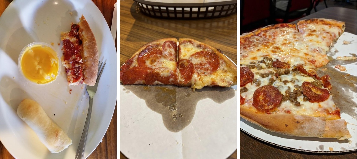Abe's Pizza Menu